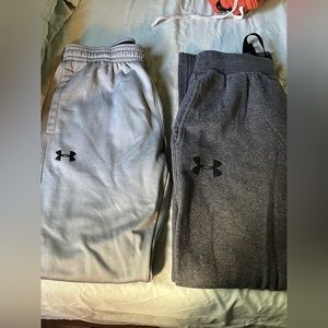 2 pair UA joggers